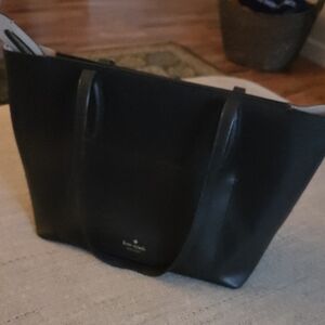 Kate Spade Black Leather Tote